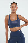 TLF Diamond Sports Bra 2.0 Deep Navy Shine 1