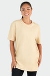 Front View of GTS TLF Swole Tee Tan