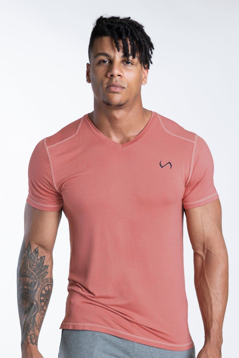 TLF Focus Performance Bamboo V-Neck - MEN SHORT SLEEVESS - gmpavingco | gmpavingco